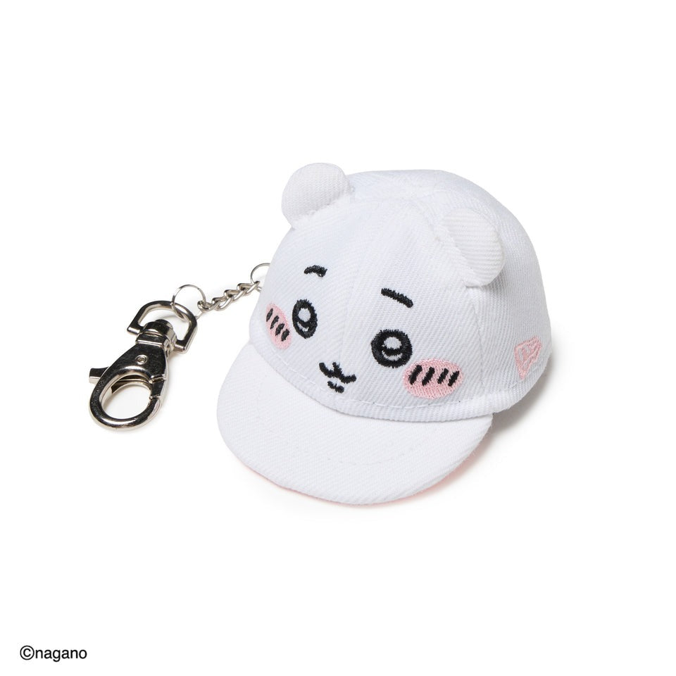 ニューエラ キャップキーホルダー ちいかわ CAP KEYHOLDER WHITE