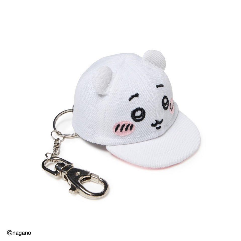 ニューエラ キャップキーホルダー ちいかわ CAP KEYHOLDER WHITE