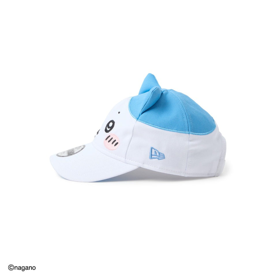 子供用 ニューエラ キャップ 9TWENTY ちいかわ CHILD HACHIWARE STRAPBACK CAP WHITE-BLUE