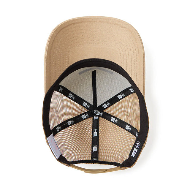 ニューエラ メッシュキャップ 9FORTY ちいかわ HACHIWARE USAGI A-FRAME TRUCKER MESH CAP KHAKI