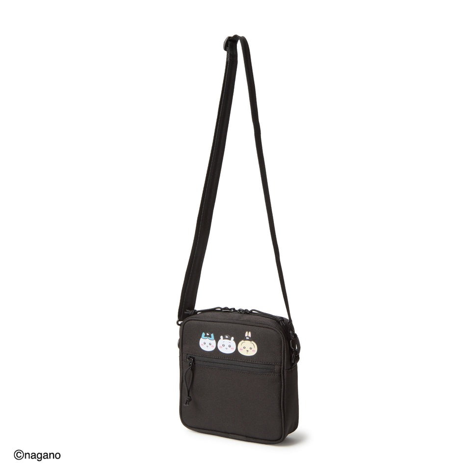 ニューエラ ショルダーポーチ 1.5L ちいかわ CHIIKAWA HACHIWARE USAGI SQUARE SHOULDER POUCH BLACK