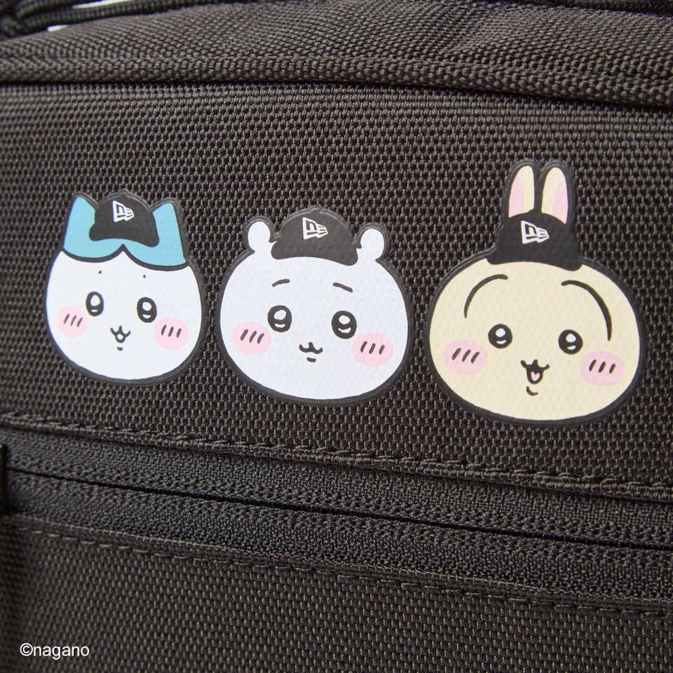 ニューエラ ショルダーポーチ 1.5L ちいかわ CHIIKAWA HACHIWARE USAGI SQUARE SHOULDER POUCH BLACK