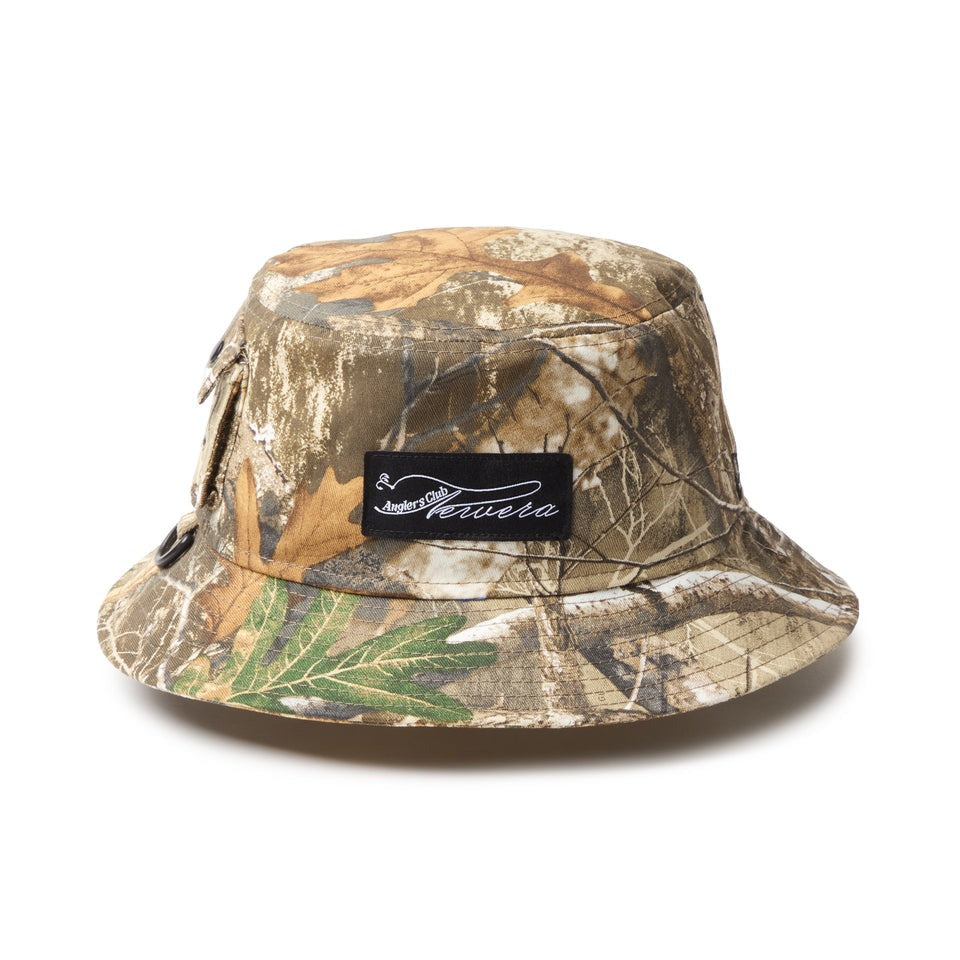 ニューエラ アウトドア バケットハット OUTDOOR LOOP ANGLER'S CLUB BUCKET-01 HAT REALTREE CAMO