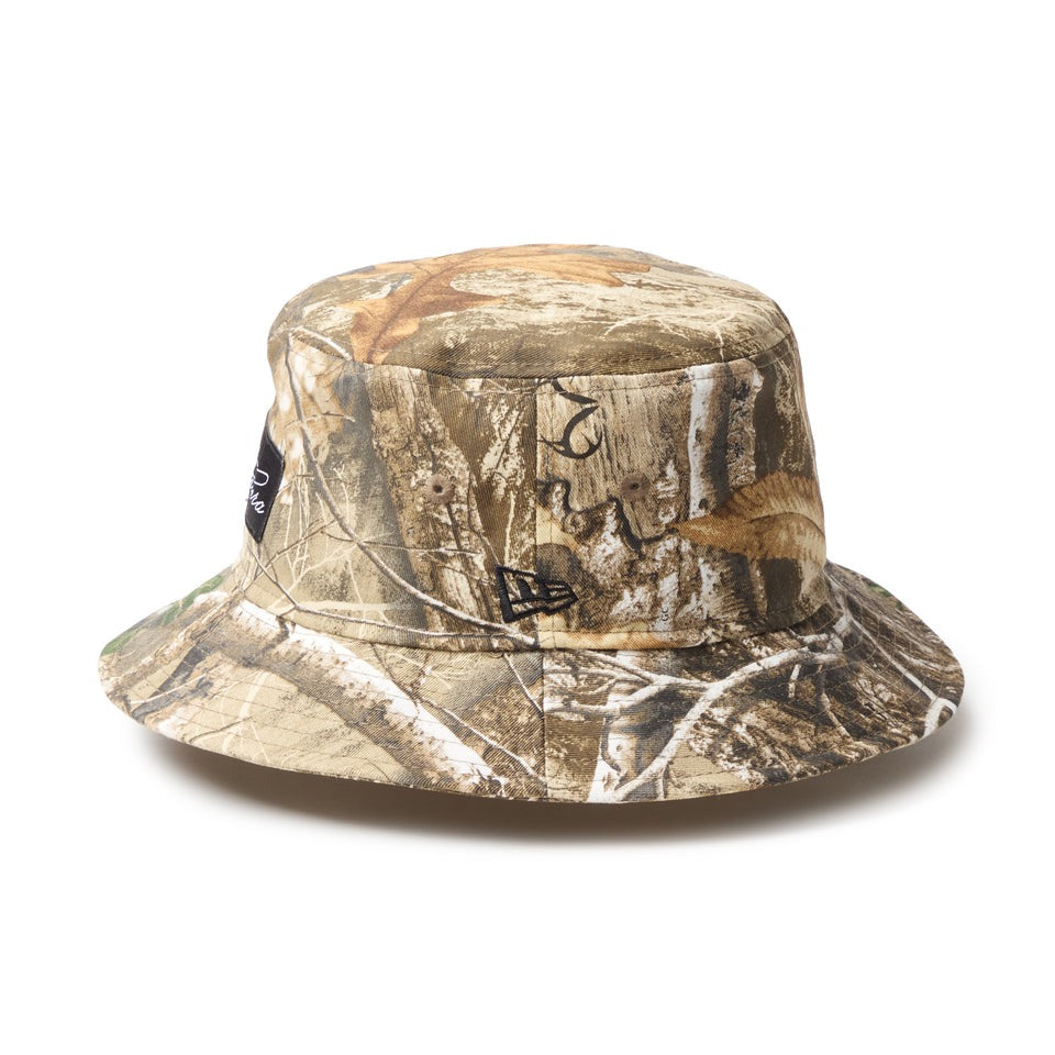 ニューエラ アウトドア バケットハット OUTDOOR LOOP ANGLER'S CLUB BUCKET-01 HAT REALTREE CAMO