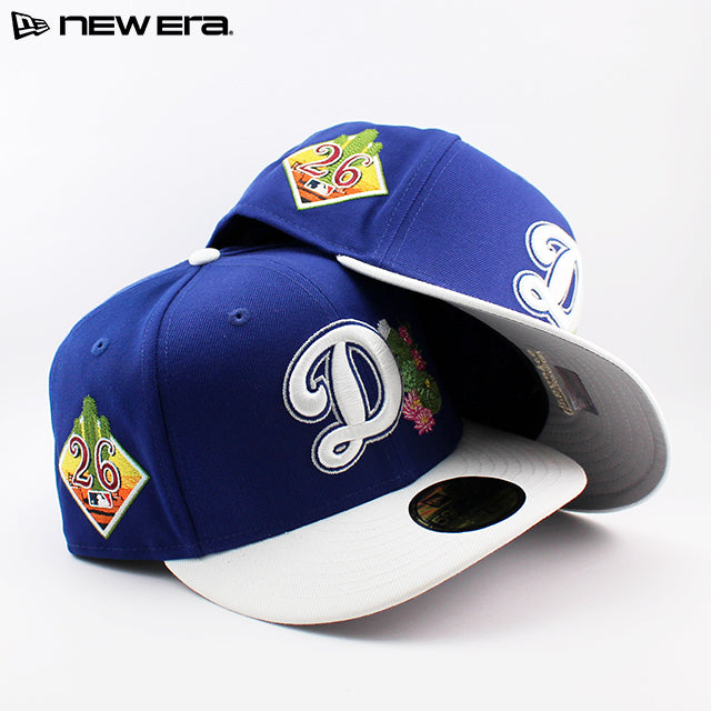 ニューエラ キャップ PC59FIFTY ロサンゼルス ドジャース 2026 MLB SPRING TRAINING PRE-CURVED FITTED CAP ROYAL BLUE WHITE