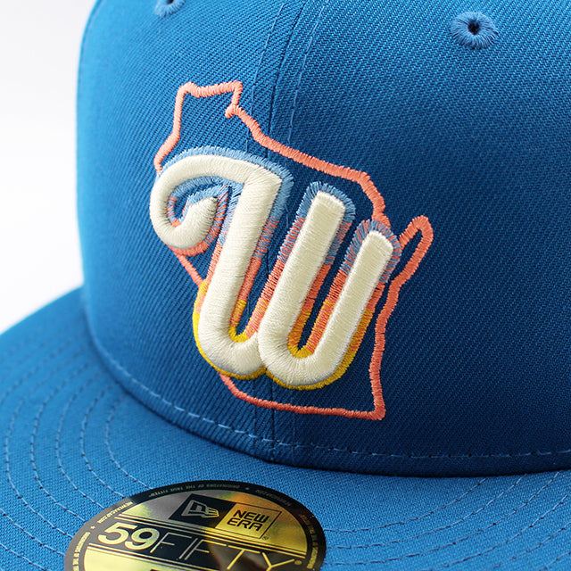 シティコネクト ニューエラ キャップ 59FIFTY ミルウォーキー ブルワーズ MLB CITY CONNECT FITTED CAP