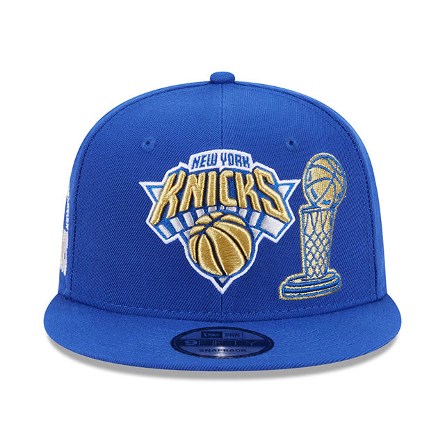 海外取寄 ニューエラ キャップ 9FIFTY ニューヨーク ニックス 2026 NBA FINALS CHAMPIONS RING CEREMONY SNAPBACK CAP BLUE