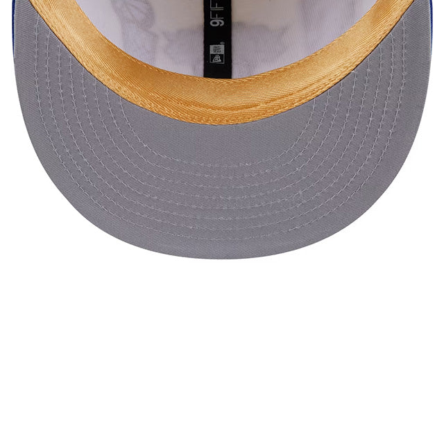 海外取寄 ニューエラ キャップ 9FIFTY ニューヨーク ニックス 2026 NBA FINALS CHAMPIONS LOCKER ROOM RING CEREMONY SNAPBACK CAP WHITE-BLUE