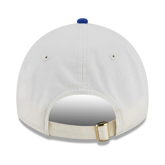 海外取寄 ニューエラ キャップ 9TWENTY ニューヨーク ニックス 2026 NBA FINALS CHAMPIONS LOCKER ROOM RING CEREMONY STRAPBACK CAP WHITE-BLUE