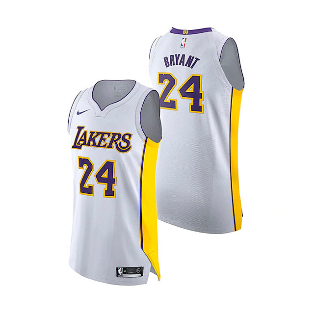 コービー ブライアントモデル NIKE ロサンゼルス レイカーズ NBA AUTHENTIC JERSEY WHITEナイキ KOBE BRYANT LOS ANGELES LAKERS