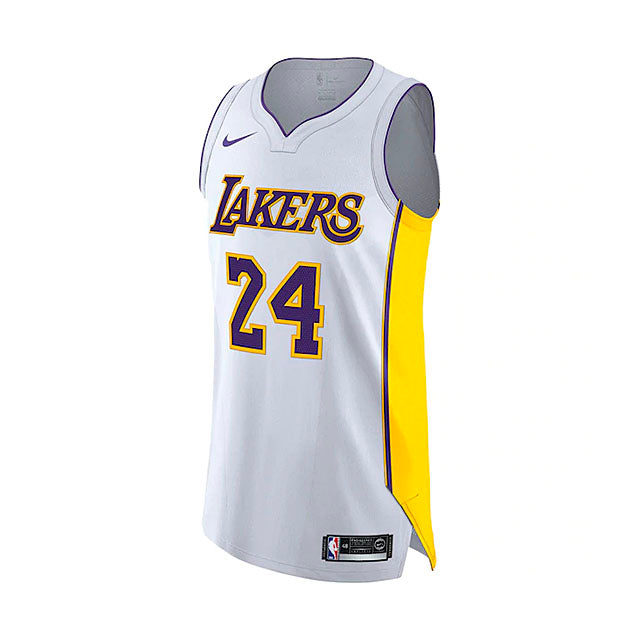 コービー ブライアントモデル NIKE ロサンゼルス レイカーズ NBA AUTHENTIC JERSEY WHITEナイキ KOBE BRYANT LOS ANGELES LAKERS