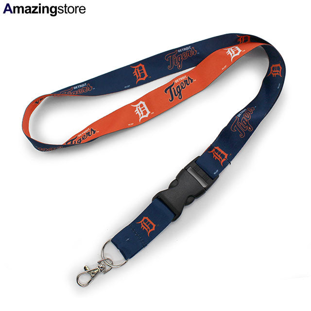 ウィンクラフト ランヤード デトロイト タイガース MLB LANYARD NAVY ORANGE