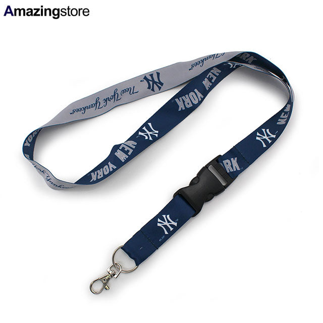 ウィンクラフト ランヤード ニューヨーク ヤンキース MLB LANYARD NAVY GREY