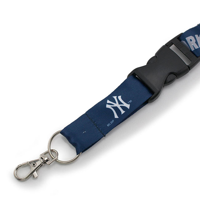 ウィンクラフト ランヤード ニューヨーク ヤンキース MLB LANYARD NAVY GREY