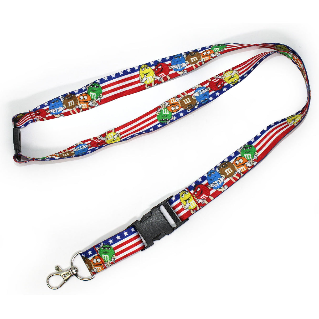 ランヤード M&M's LANYARD エムアンドエムズ マルチカラー