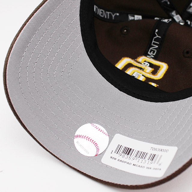MCASD ニューエラ キャップ 9TWENTY サンディエゴ パドレス MLB MUSEUM OF CONTEMPORARY ART SAN DIEGO