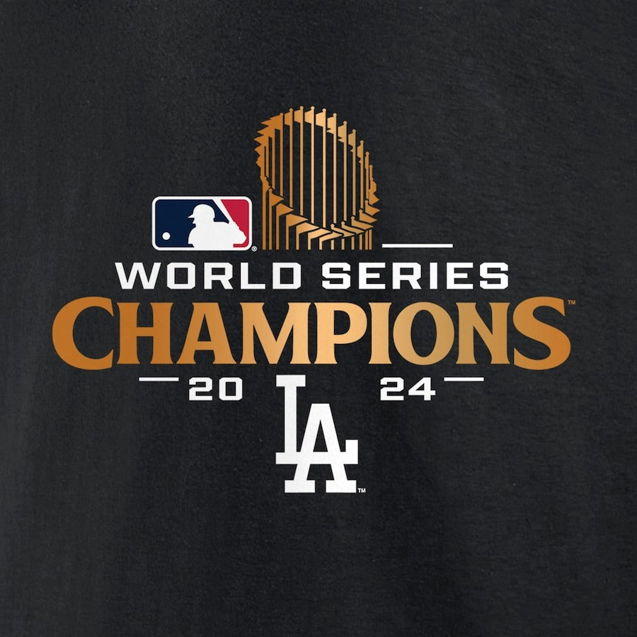 即日発送 2024 ワールドシリーズ 大谷翔平モデル Tシャツ ロサンゼルス ドジャース MLB 2024 WORLD SERIES CHAMPIONS NAME&NUMBER T-SHIRT BLACK