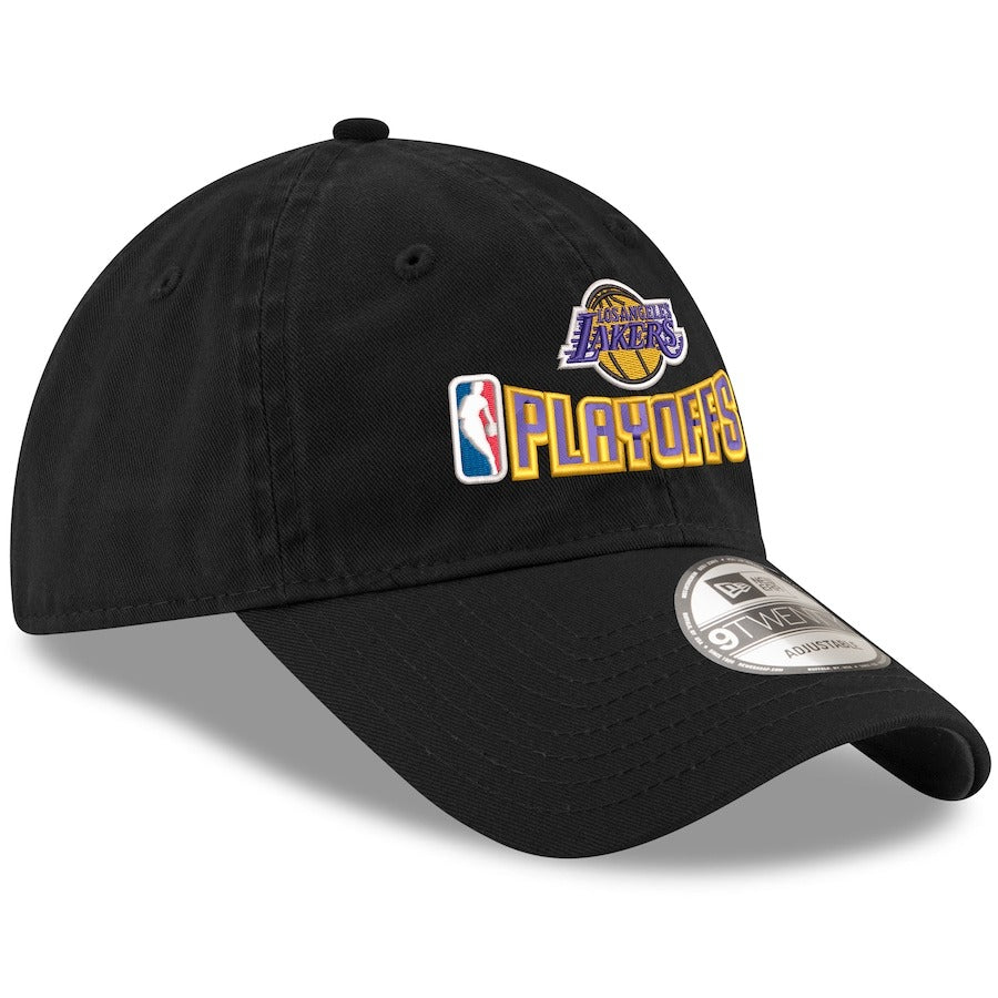 海外取寄 ニューエラ キャップ 9TWENTY ロサンゼルス レイカーズ 2025 NBA PLAYOFFS ADJUSTABLE CAP BLACK