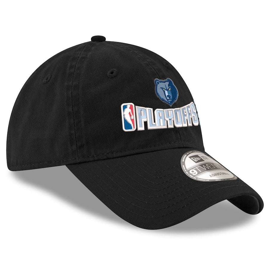 海外取寄 ニューエラ キャップ 9TWENTY メンフィス グリズリーズ 2025 NBA PLAYOFFS ADJUSTABLE CAP BLACK