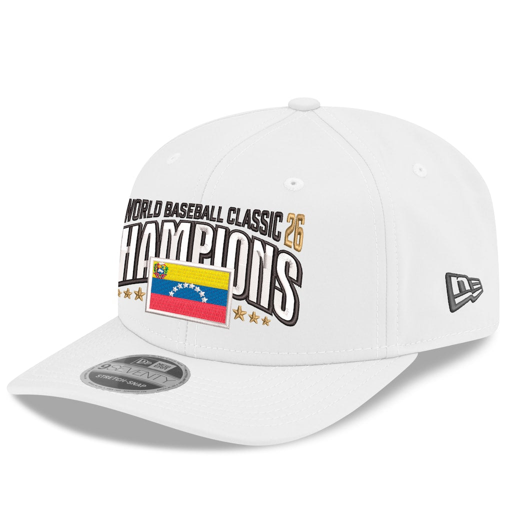 ニューエラ キャップ 9SEVENTY WBC ベネズエラ 2026 WORLD BASEBALL CLASSIC 2026 WORLD BASEBALL CLASSIC CHAMPIONS LOCKER ROOM STRETCH-SNAPBACK CAP WHITE