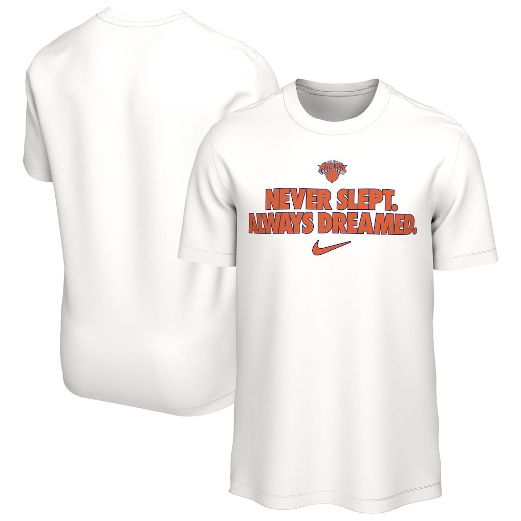 53年振りNBAファイナル優勝 海外取寄 ナイキ Tシャツ ニューヨーク ニックス NBA VOICE T-SHIRT WHITE