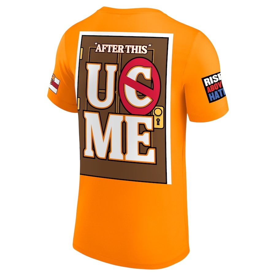 ジョン シナモデル 海外取寄 WWE AUTHENTIC Tシャツ FAREWELL TOUR 2025 TAMPA T-SHIRT ORANGE