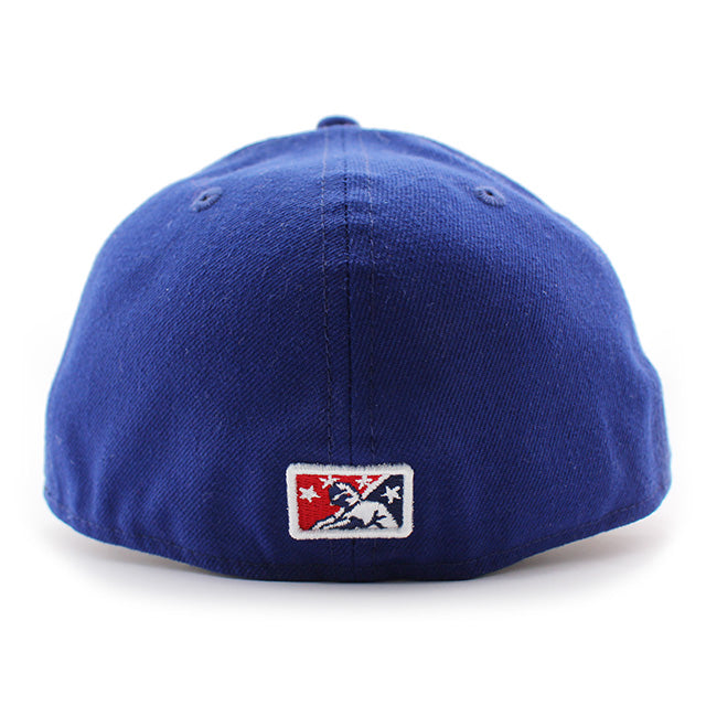ニューエラ キャップ LP 59FIFTY バッファロー バイソンズ MiLB ON-FIELD AUTHENTIC GAME LOW CROUN FITTED CAP BLUE RED