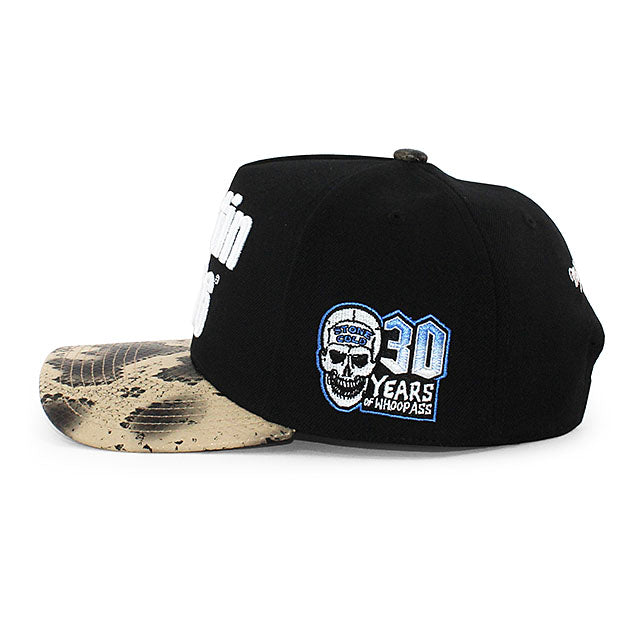 ストーン コールド スティーブ オースチン 30周年記念モデル ミッチェル&ネス WWE キャップ 3:16 SNAKE PRO PINCH SNAPBACK CAP BLACK