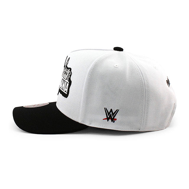 レッスルマニア42モデル ミッチェル&ネス WWE キャップ WRESTLEMANIA 42 VEGAS PRO PINCH SNAPBACK CAP WHITE
