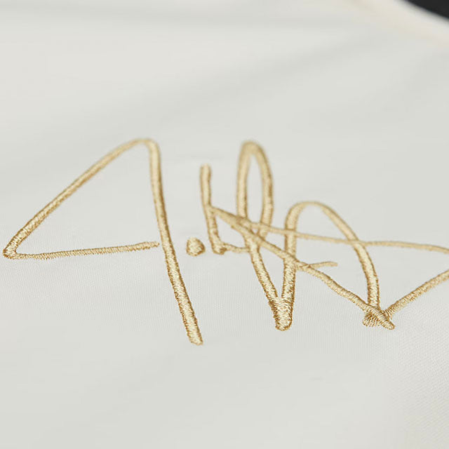 ジョン シナモデル 海外取寄 ミッチェル&ネス WWE ジャケット SUBLIMATED FULL-SNAP SATIN JACKET CREAM