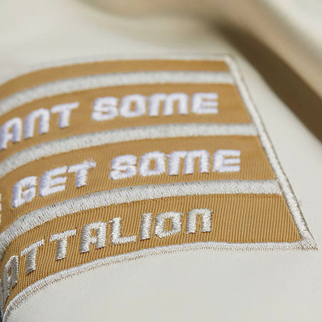 ジョン シナモデル 海外取寄 ミッチェル&ネス WWE ジャケット SUBLIMATED FULL-SNAP SATIN JACKET CREAM