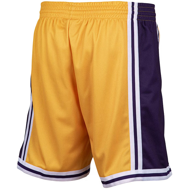 海外取寄 ミッチェル&ネス ショーツ ロサンゼルス レイカーズ HARDWOOD CLASSIC BIG FACE 2.0 SHORTS GOLD