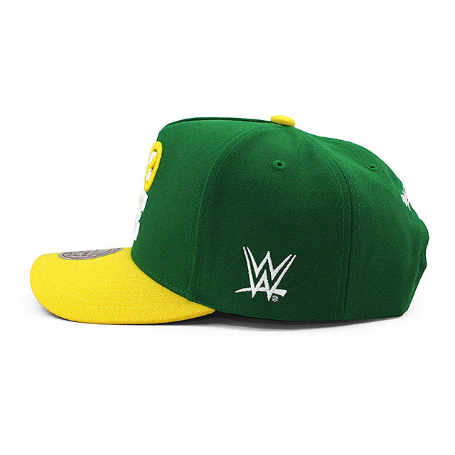 ジョン シナモデル ミッチェル&ネス WWE キャップ STATEMENT PRO SNAPBACK CAP GREEN