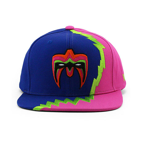 アルティメット ウォリアーモデル ミッチェル&ネス WWE キャップ SNAPBACK CAP BLUE