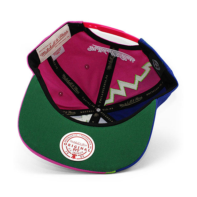 アルティメット ウォリアーモデル ミッチェル&ネス WWE キャップ SNAPBACK CAP BLUE