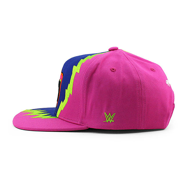 アルティメット ウォリアーモデル ミッチェル&ネス WWE キャップ SNAPBACK CAP BLUE