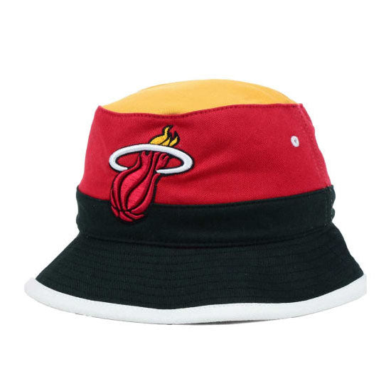 ミッチェル&ネス バケットハット マイアミ ヒート COLOR-BLOCK BUCKET HAT GOLD-RED-BLACK