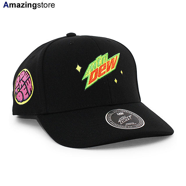 マウンテンデュー THE DEW NEON SNAPBACK CAP BLACK