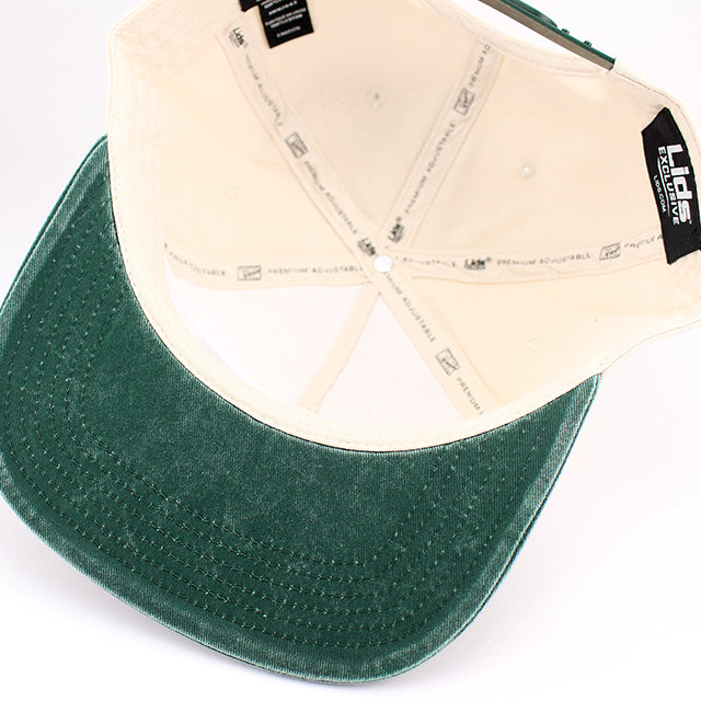 マウンテンデュー スナップバック RETRO GOLFER SNAPBACK CAP CREAM GREEN