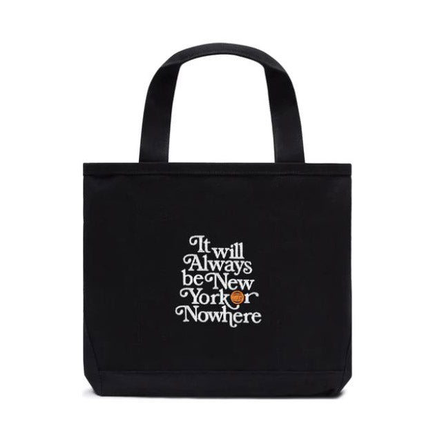 海外取寄 NEW YORK OR NOWHEREコラボ トートバッグ ニューヨーク ニックス NYON ALWAYS MINI TOTE BAG BLACK