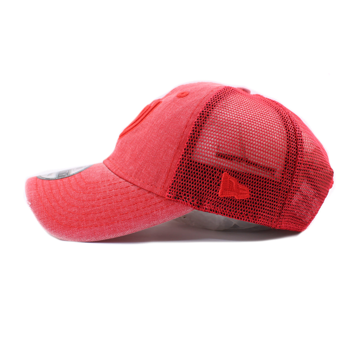 ニューエラ 9TWENTY メッシュキャップ ワシントン ナショナルズ MLB TONAL-WASHED TRUCKER MESH CAP RED