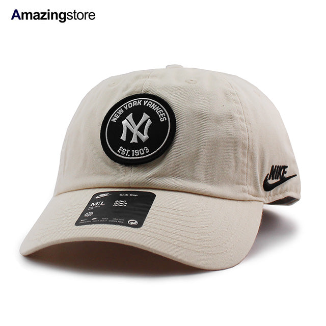 ナイキ キャップ ストラップバック ニューヨーク ヤンキース MLB CLUB STRAPBACK CAP BEIGE
