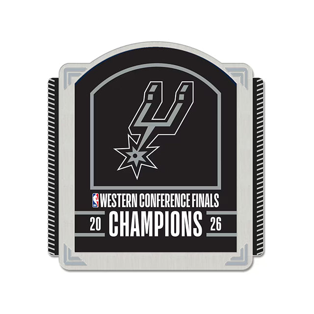 海外取寄 サンアントニオ スパーズ 記念ピンズ WINCRAFT 2026 NBA WESTERN CONFERENCE CHAMPIONS COLLECTOR PIN