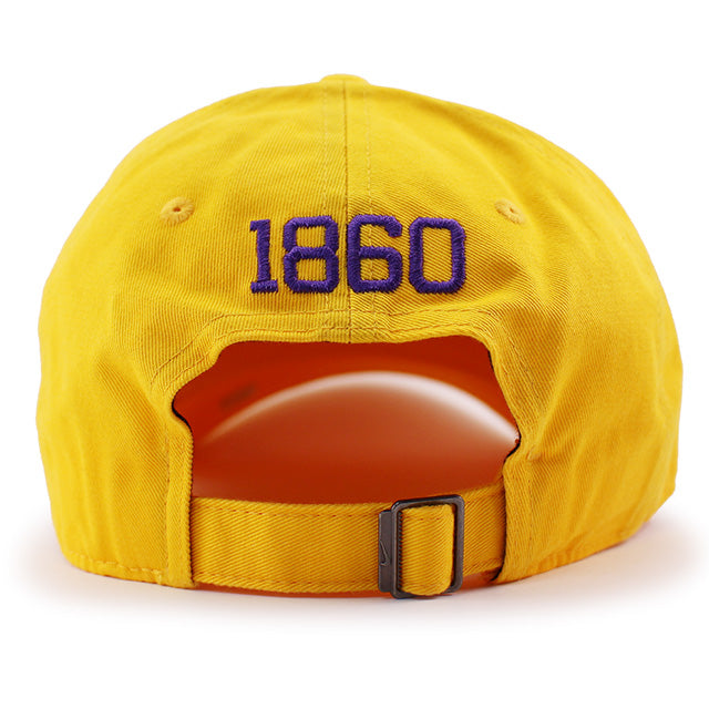 ナイキ キャップ LSU タイガース NCAA LEGACY CLUB PERFORMANCE ADJUSTABLE CAP YELLOW