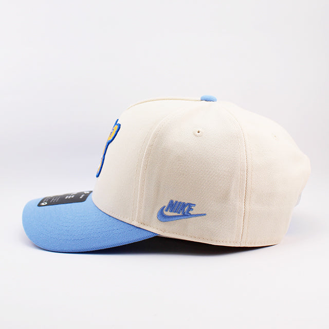 ナイキ キャップ UCLA ブルーインズ NCAA RISE CAP ADJUSTABLE SNAPBACK CREAM