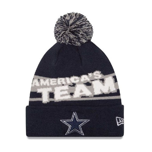 ニューエラ ニット帽 ビーニー ダラス カウボーイズ AMERICAS TEAM BEANIE NAVY