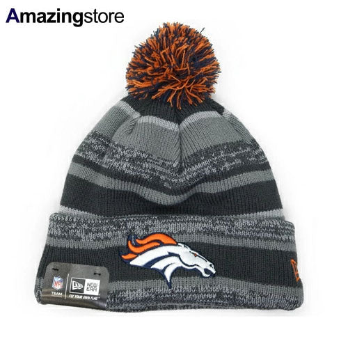 DEADSTOCK ニューエラ ニットビーニー デンバー ブロンコス 2014 NFL STADIUM SPORT KNIT BEANIE CAP GREY