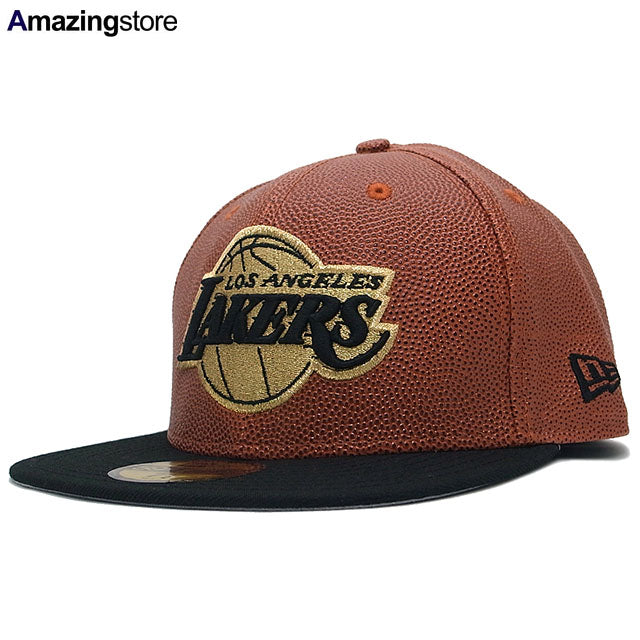 DEADSTOCK ニューエラ キャップ 59FIFTY ロサンゼルス レイカーズ BASKET-BALLIN FITTED CAP