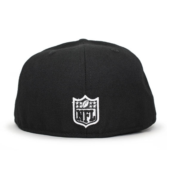 ニューエラ キャップ 59FIFTY ロサンゼルス ラムズ NFL SCRIPT FITTED CAP BLACK WHITE NEW ERA LOS ANGELES RAMS
