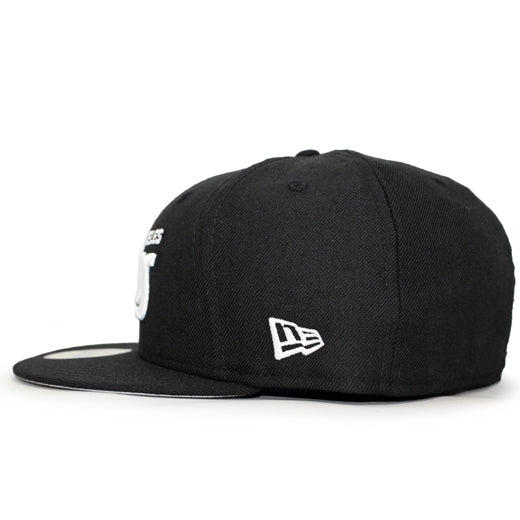 ニューエラ キャップ 59FIFTY ロサンゼルス ラムズ NFL SCRIPT FITTED CAP BLACK WHITE NEW ERA LOS ANGELES RAMS